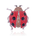 Beetle Rhinestone Brooch PA1515
