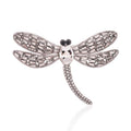 Dragonfly Rhinestone Brooch P1612