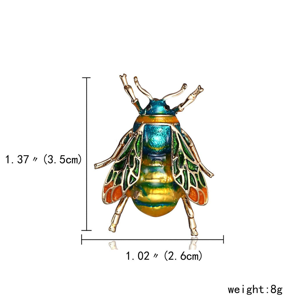 Alloy Insect Enamel Brooch PA3180 - view 6