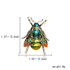Alloy Insect Enamel Brooch PA3180 - view 6