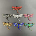 Rhinestone Dragonfly Brooch PA3211 - Large PA3211
