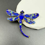 Rhinestone Dragonfly Brooch PA3211 - Large PA3211