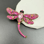 Rhinestone Dragonfly Brooch PA3211 - Large PA3211