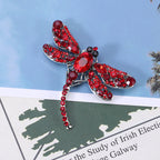 Rhinestone Dragonfly Brooch PA3211 - Large PA3211