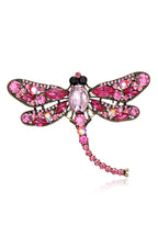 Rhinestone Dragonfly Brooch PA3211 - Large PA3211