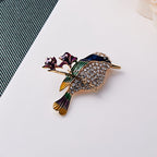 Alloy Bird Brooch PA3256