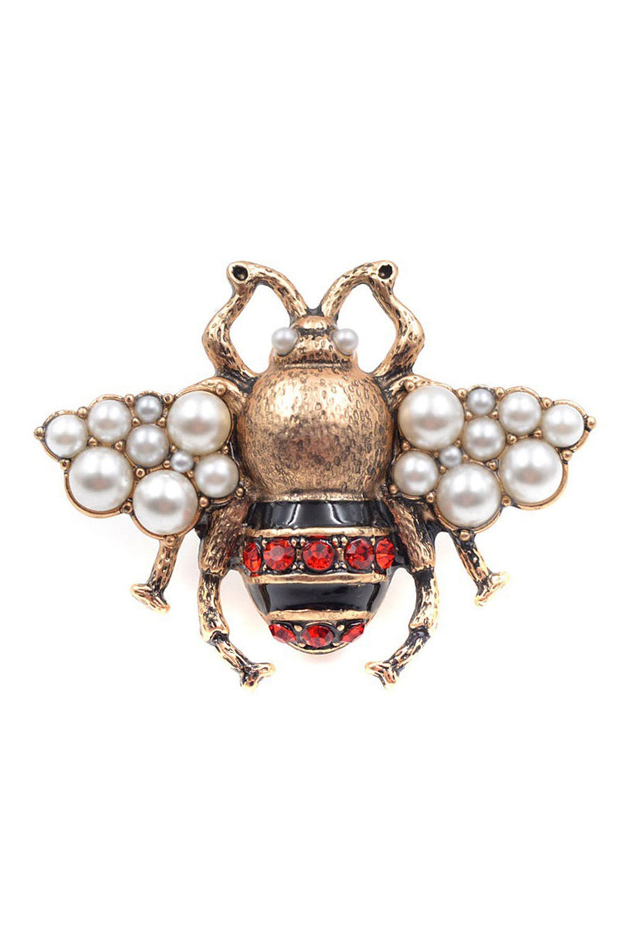 Bee Alloy Pearl Brooches PA3268