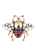 Bee Alloy Pearl Brooches PA3268