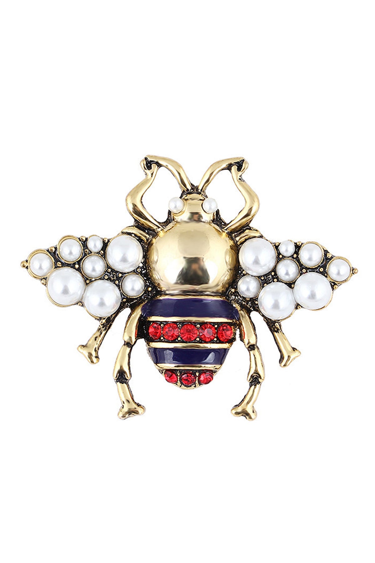 Bee Alloy Pearl Brooches PA3268