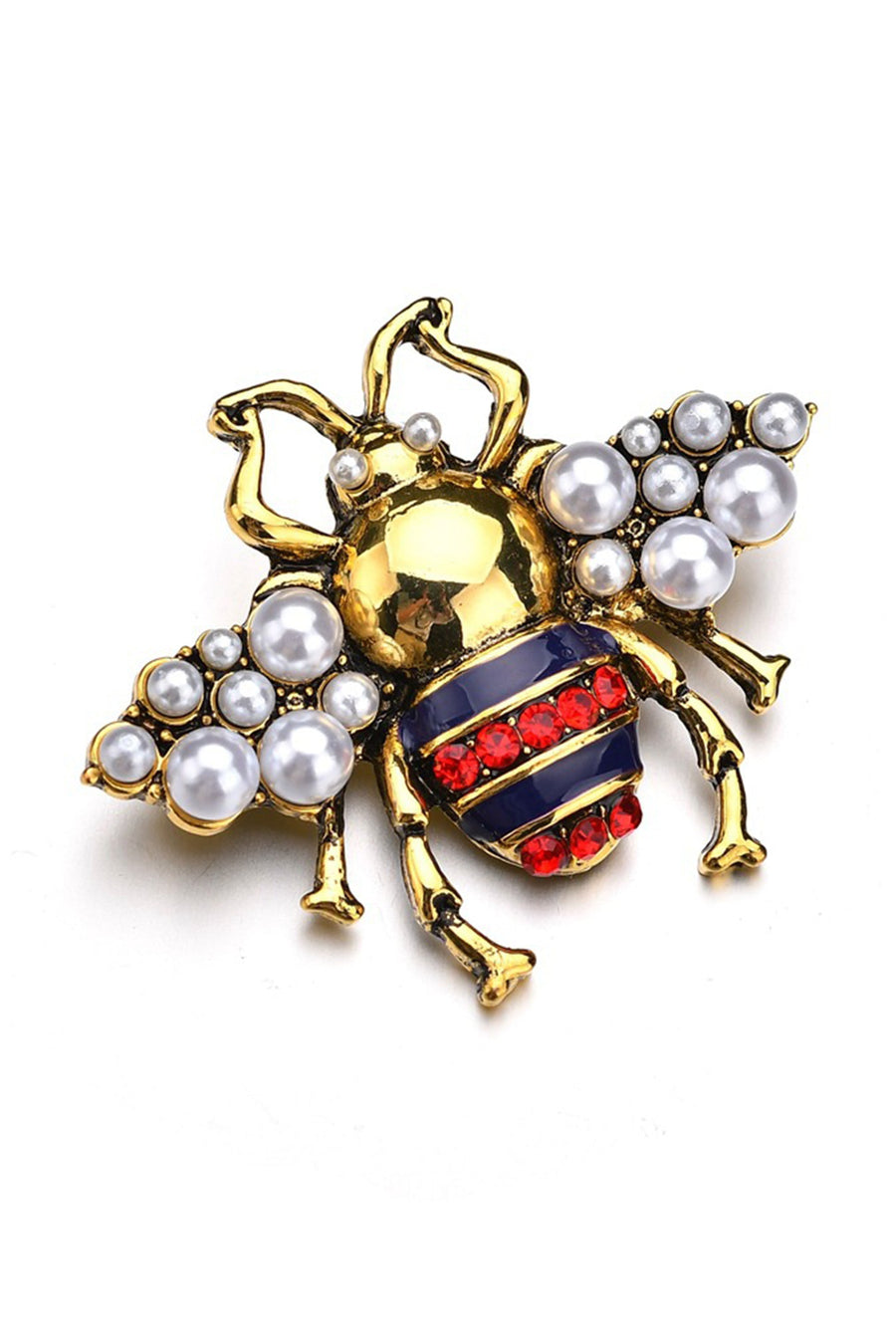 Bee Alloy Pearl Brooches PA3268