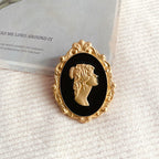 Embossed Woman Alloy Necklace PA3327
