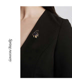 Piano Alloy Brooch PA3336