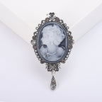 Baroque Portrait Brooch PA3344
