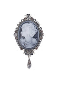 Baroque Portrait Brooch PA3344