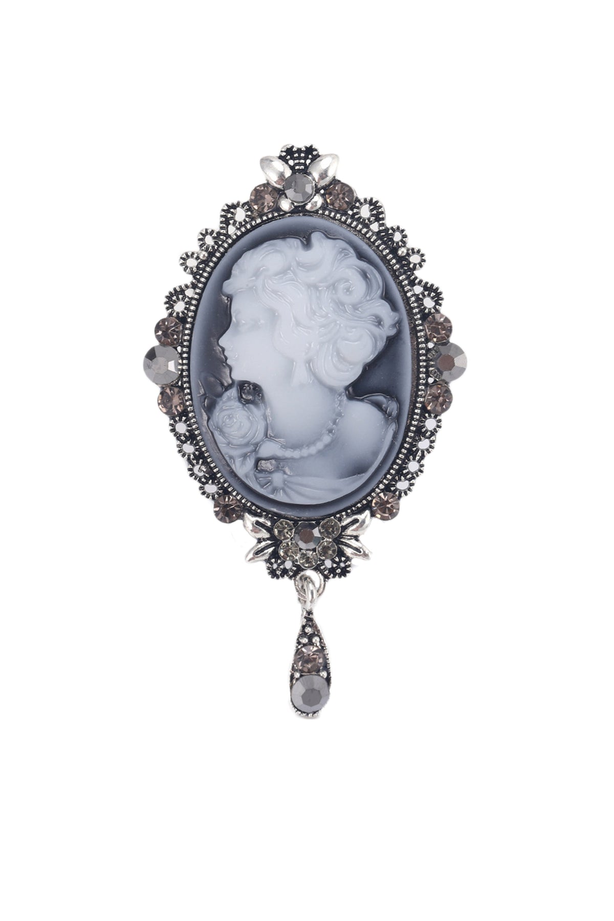 Baroque Portrait Brooch PA3344