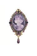 Baroque Portrait Brooch PA3344