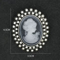 Queen Avatar Alloy Rhinestone Brooch PA3350