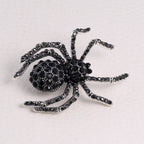 Spider Rhinestone Brooch PA3356