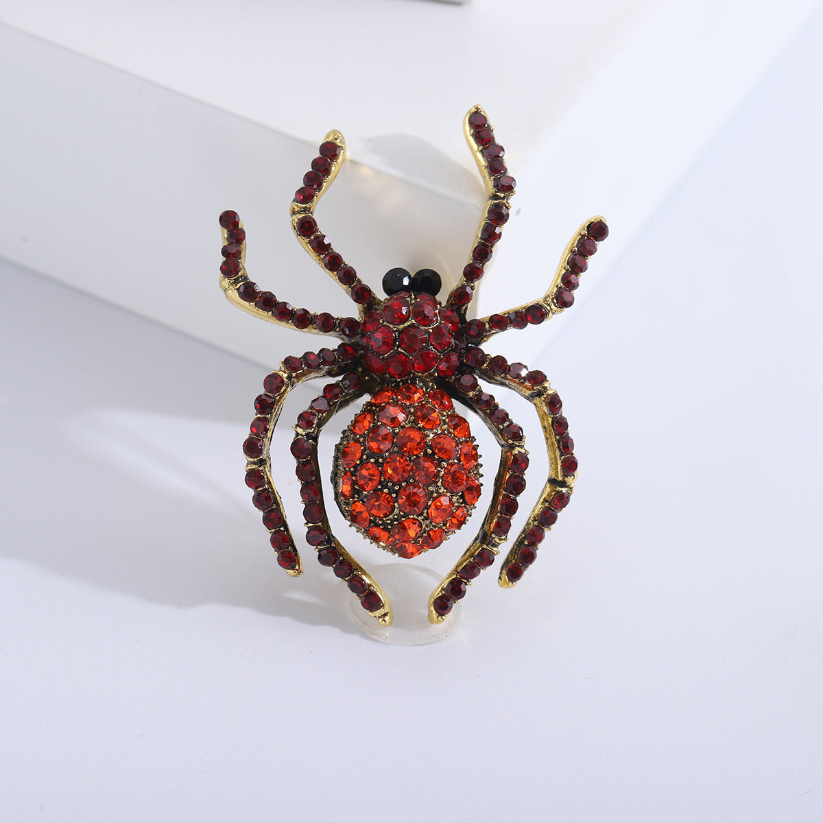Spider Rhinestone Brooch PA3356