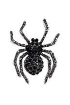 Spider Rhinestone Brooch PA3356