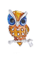 Alloy Owl Brooch PA3382