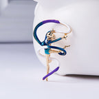 Gymnastics Alloy Brooch PA3396