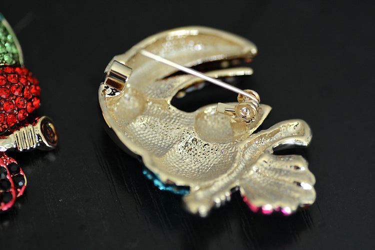 Toucan Bird Brooch PA3404 - view 4