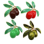 Cherry Alloy Brooch PA3405