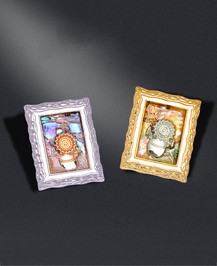 Print Alloy Brooch PA3437