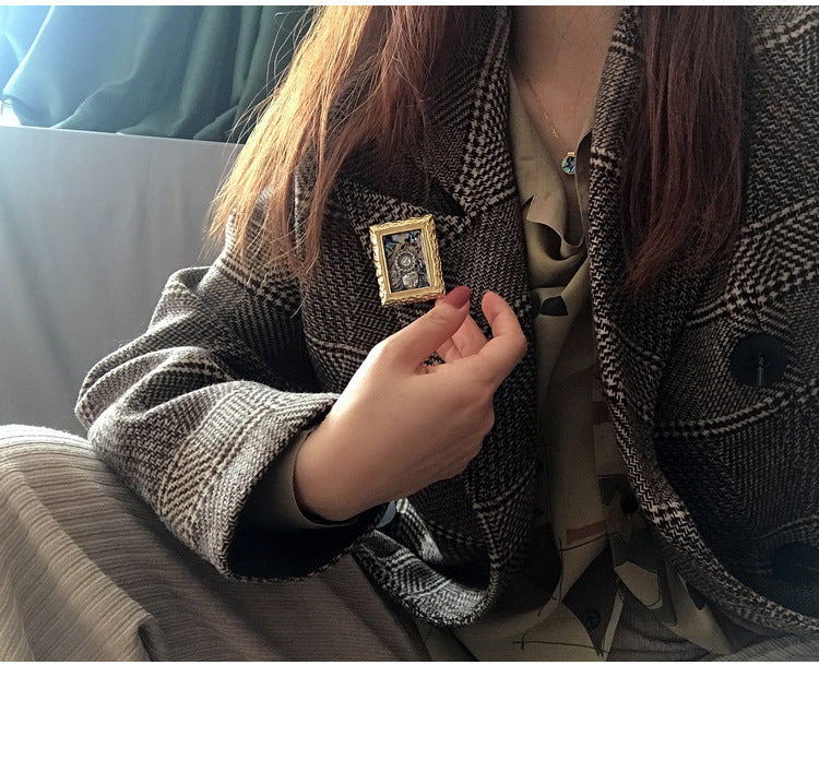 Print Alloy Brooch PA3437