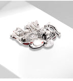 Elephant Alloy Brooch PA3453