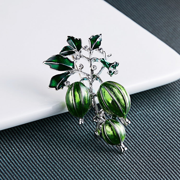 Watermelon Alloy Brooch PA3488
