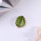 Leaf Alloy Brooch PA3497