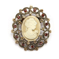 Baroque Portrait Brooch PA3502