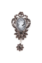 Baroque Portrait Brooch PA3503
