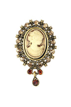 Baroque Portrait Brooch PA3504