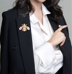 Bee Rhinestone Brooch PA3520