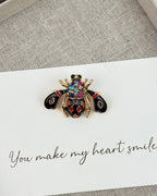 Bee Rhinestone Brooch PA3520