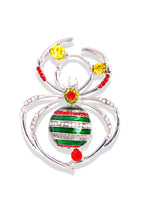 Spider Rhinestone Brooch PA3523