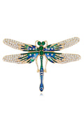 Dragonfly Pearl Alloy Brooch PA3530