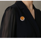 Sun Pearl Brooch PA3563