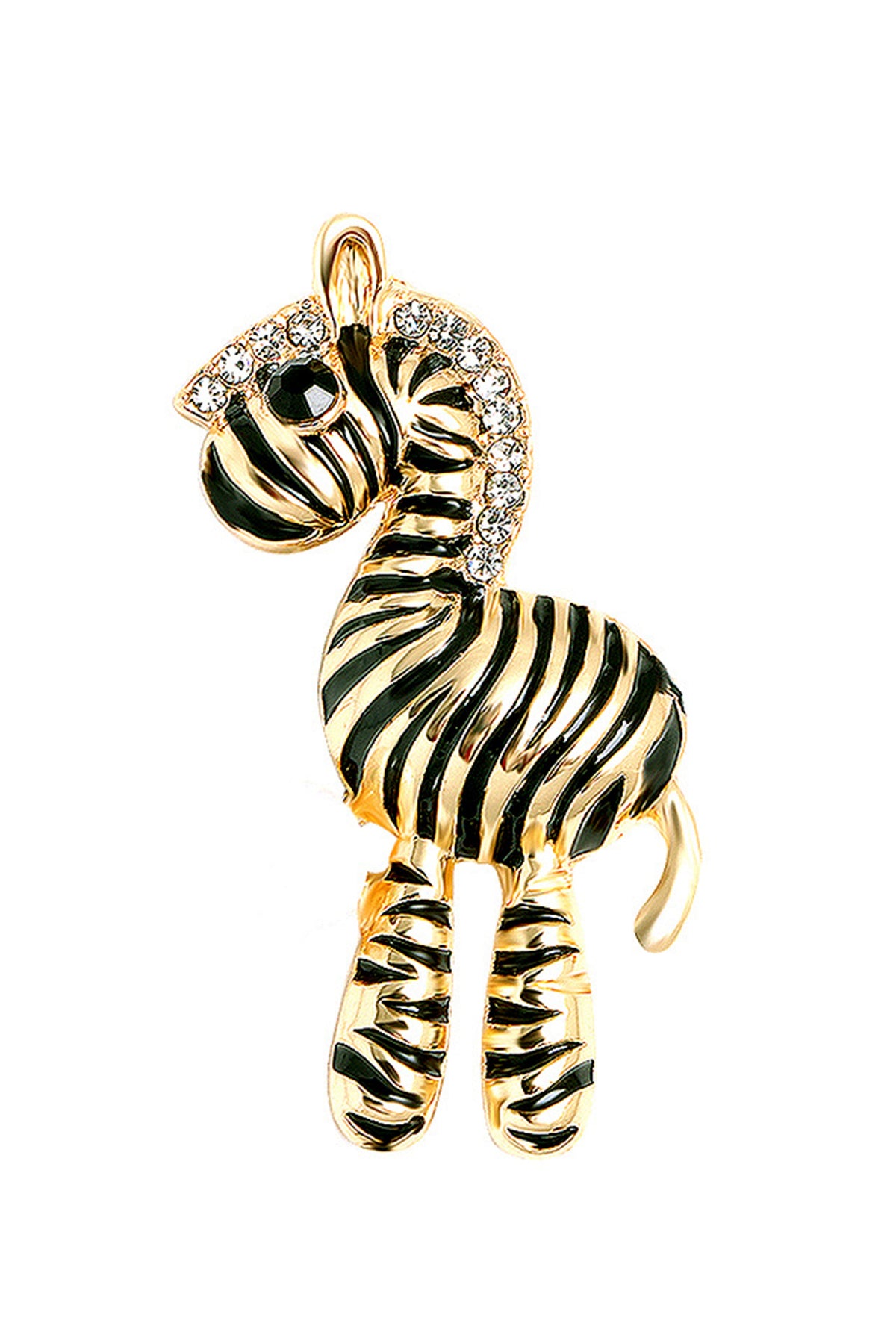 Zebra Alloy Brooch PA3567