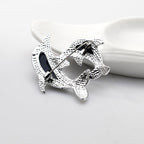 Dolphin Alloy Brooch PA3592