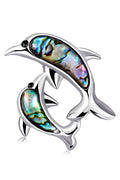 Dolphin Alloy Brooch PA3592