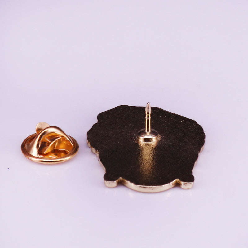 Frida Copper Brooch PA3621