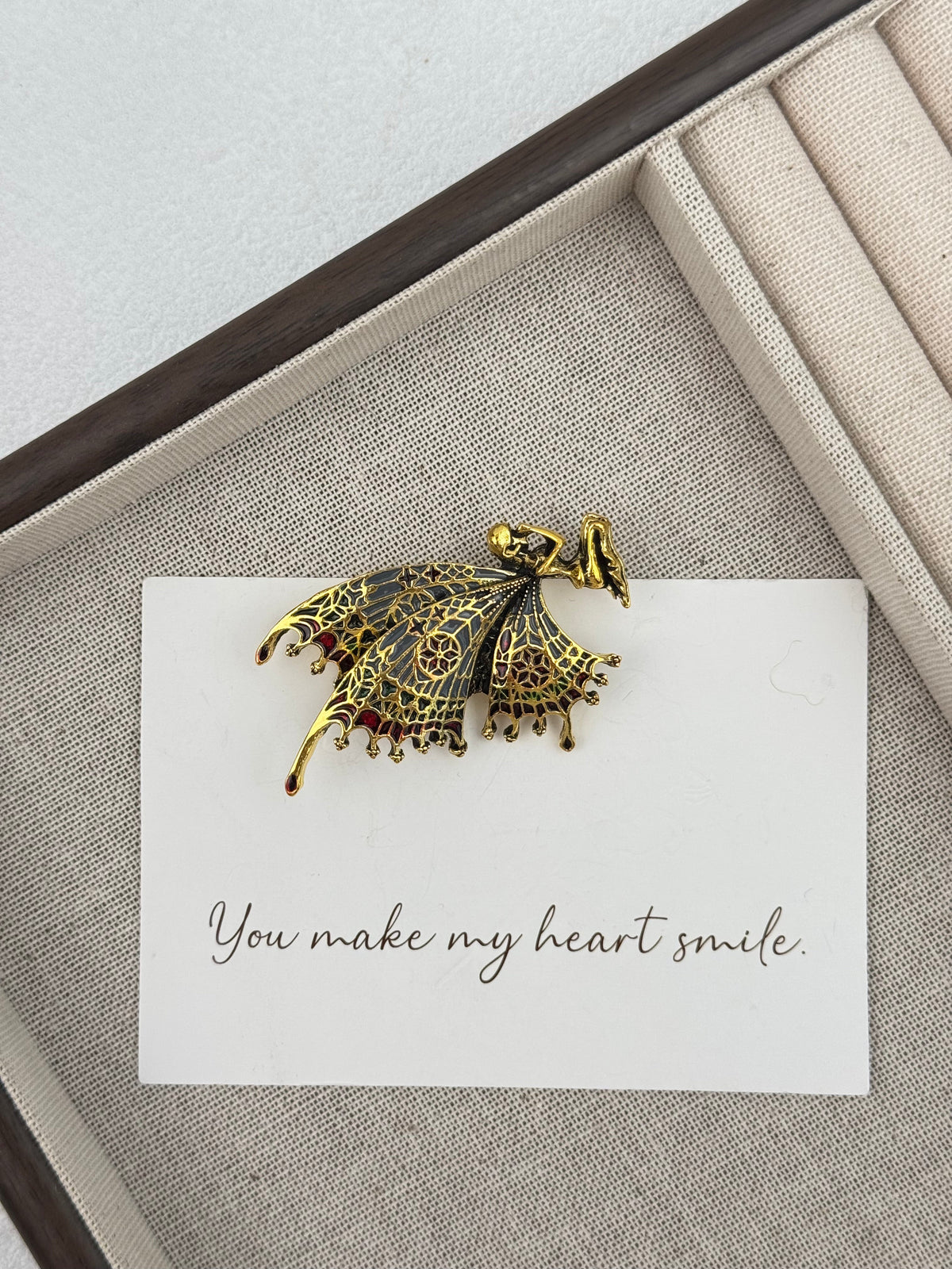 Butterfly Wing Fairy Brooch PA3649