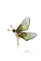 Butterfly Rhinestone Brooch PA3693