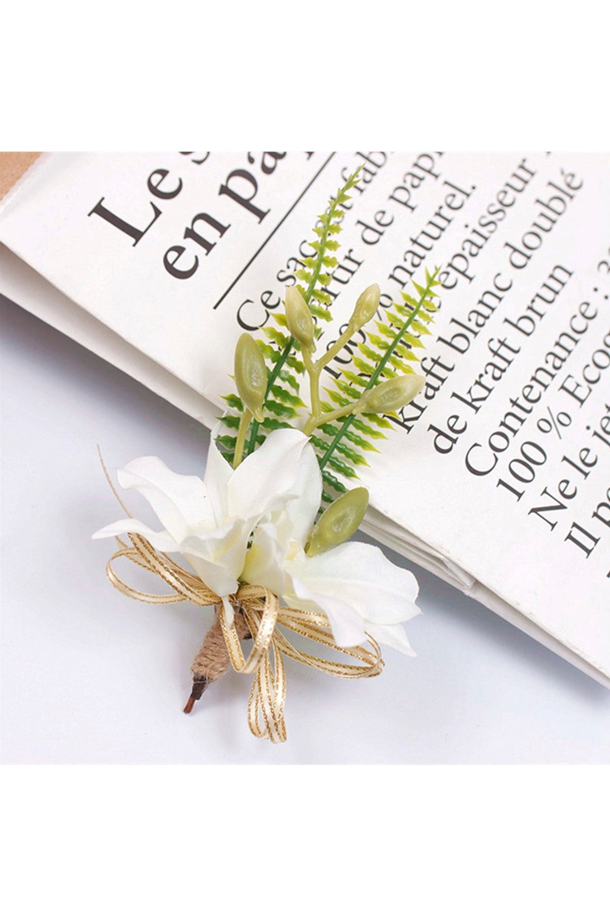Floral Flannelette Brooch PA3712