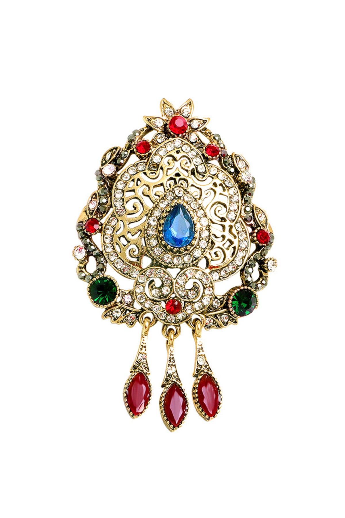 Baroque Rhinestone Pin PA3762