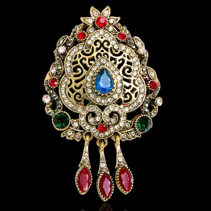 Baroque Rhinestone Pin PA3762